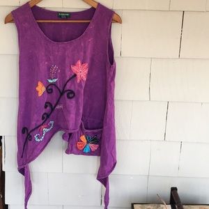 Kathmandu Imports flowy hippie top
